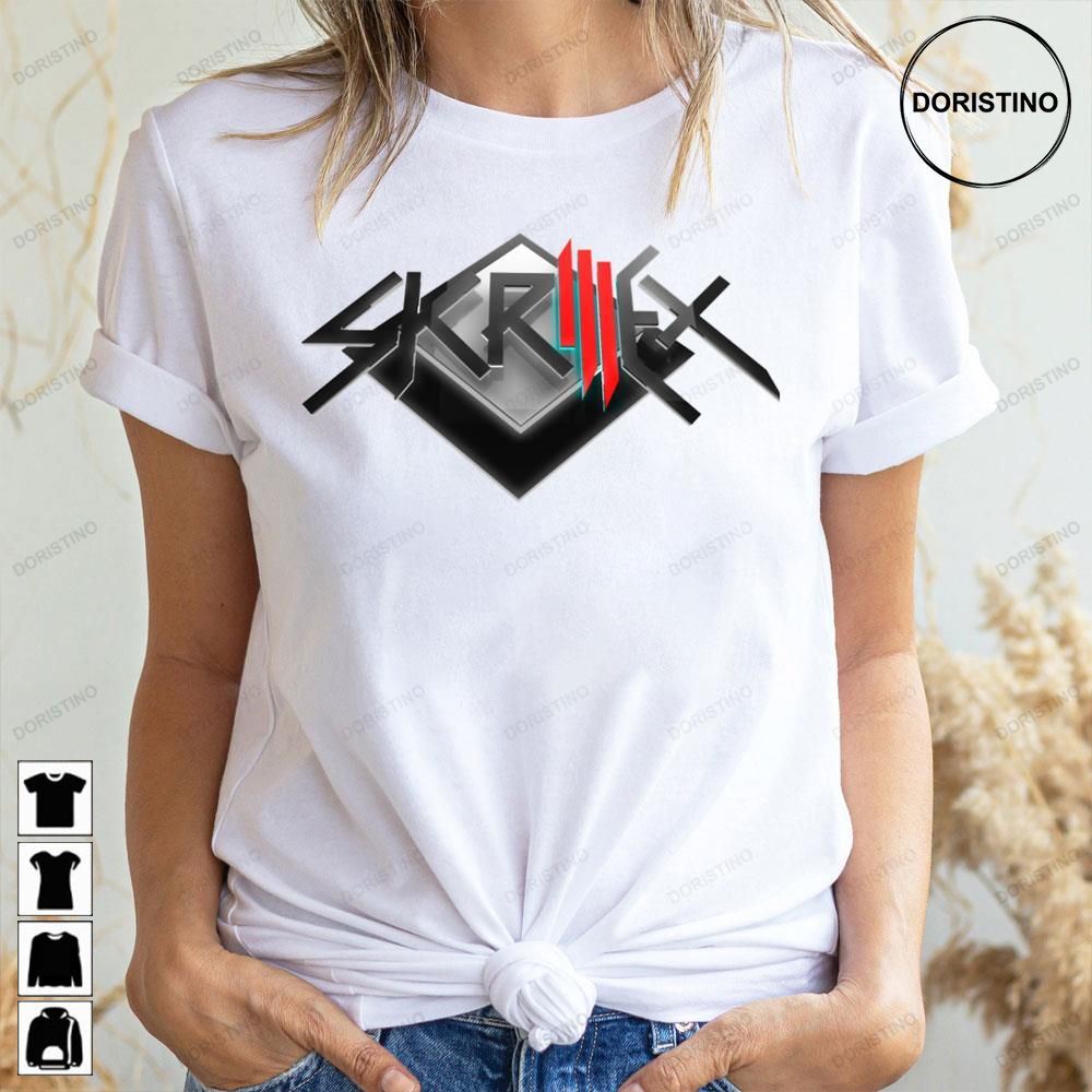 Black Logo Skrillex Doristino Limited Edition T-shirts
