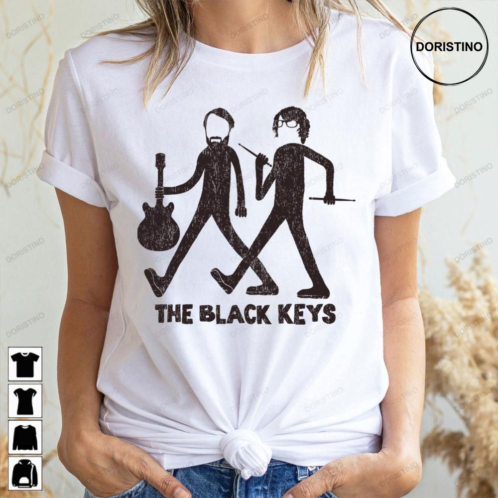 Black Vintage The Black Keys Doristino Awesome Shirts