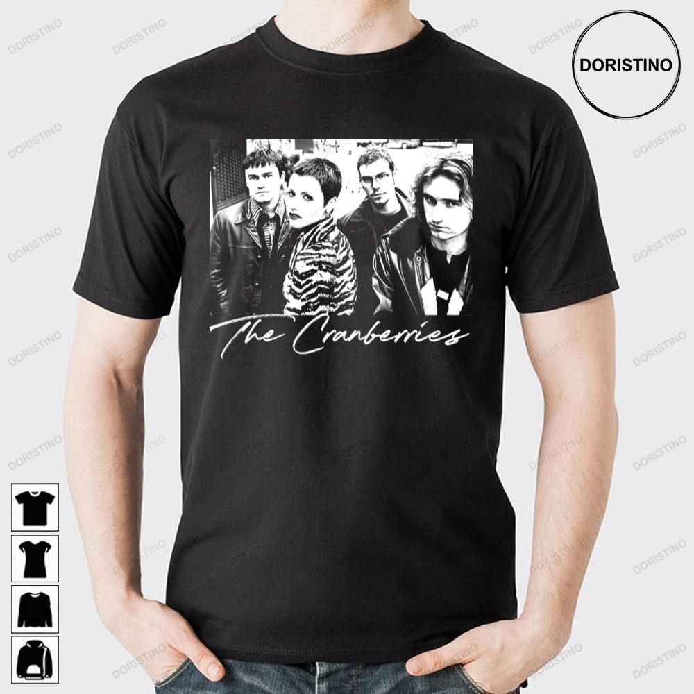 Black White Art 90s The Cranberries Doristino Awesome Shirts