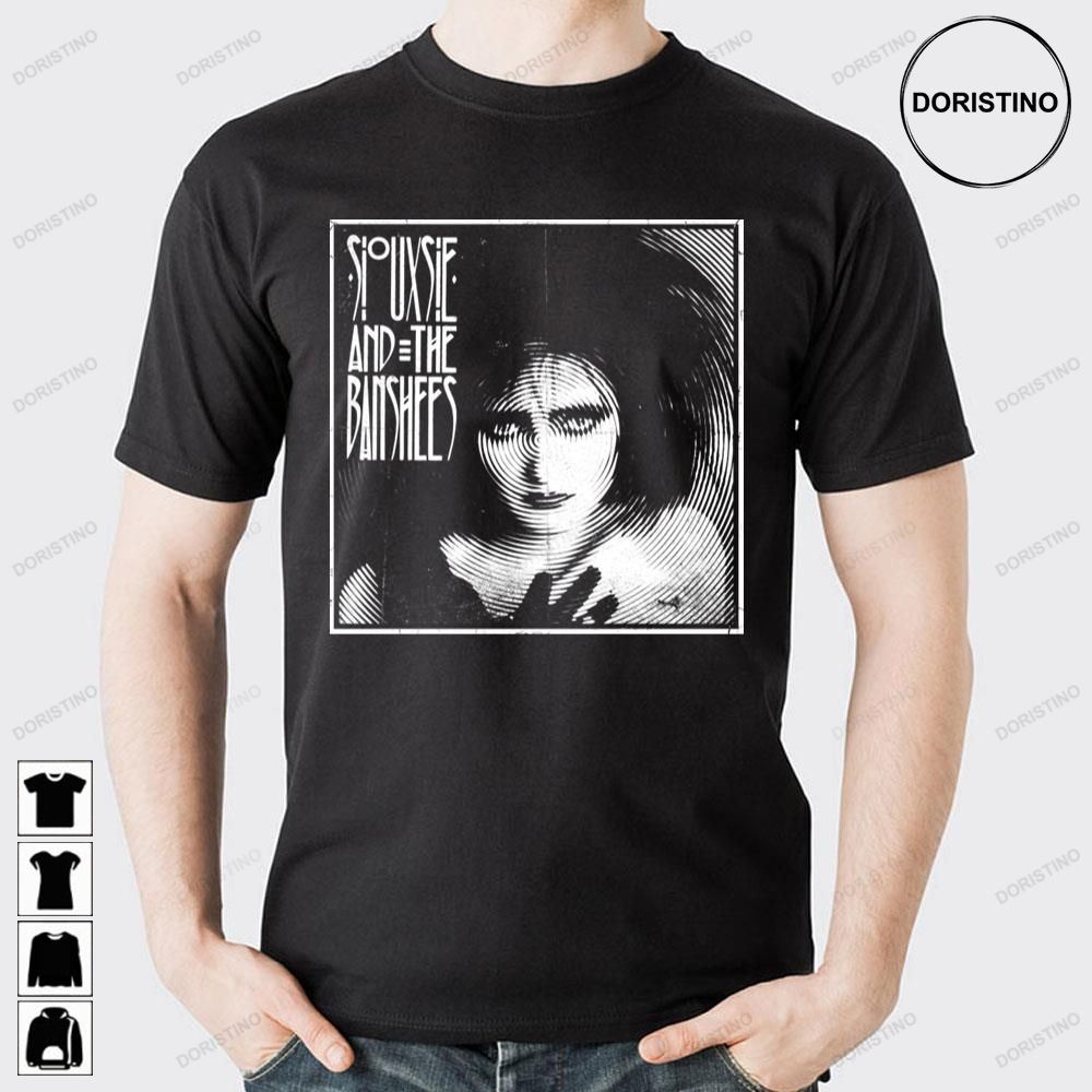Black White Art Member Siouxsie And The Banshees Doristino Awesome Shirts