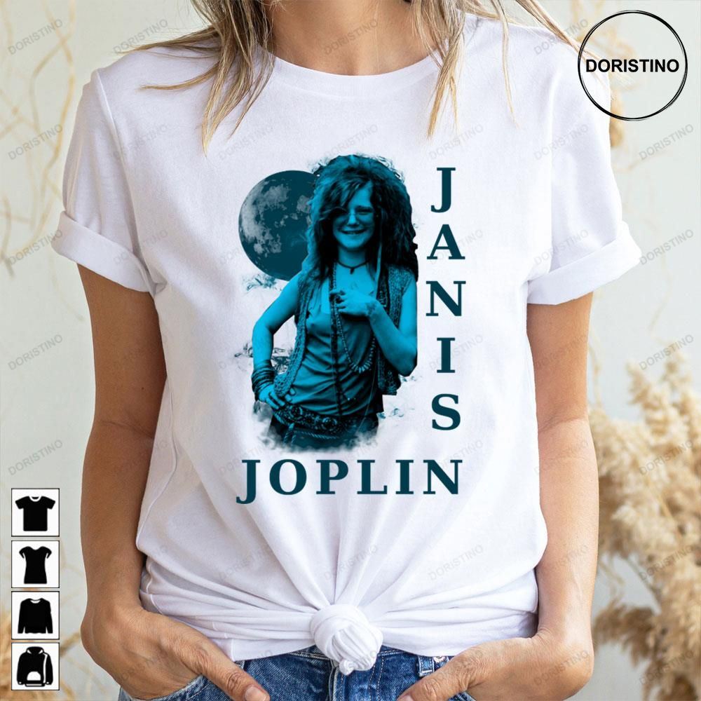 Blue Art Janis Joplin Doristino Trending Style