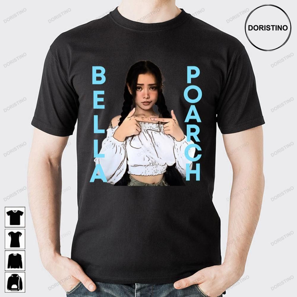 Blue Art Scoop Bella Poarch Doristino Limited Edition T-shirts