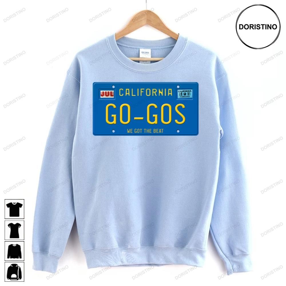 Blue Cassette California Go Gos Doristino Awesome Shirts