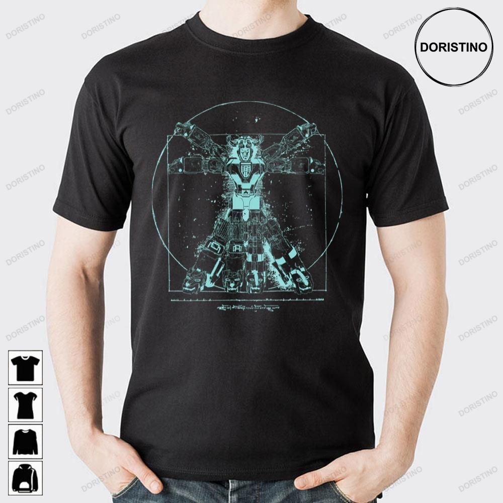 Blue Voltruvian Man Doristino Awesome Shirts