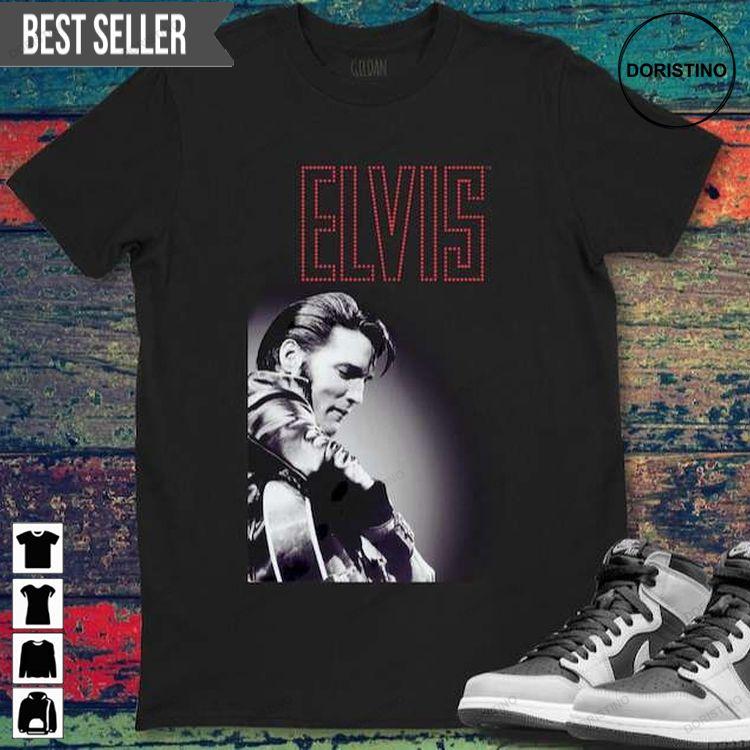 Elvis Presley Official Script Rock Music Doristino Sweatshirt Long Sleeve Hoodie