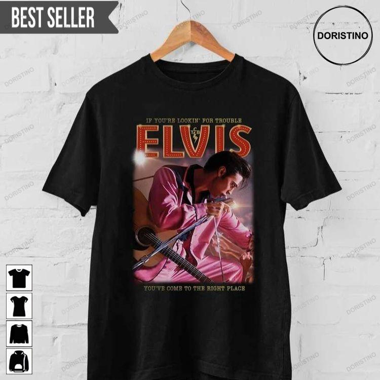 Elvis Presley Retro Music Singer Doristino Hoodie Tshirt Sweatshirt