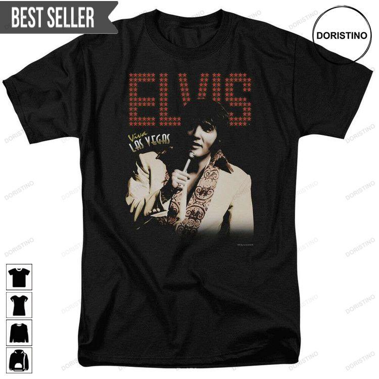 Elvis Presley Viva Las Vegas Doristino Sweatshirt Long Sleeve Hoodie