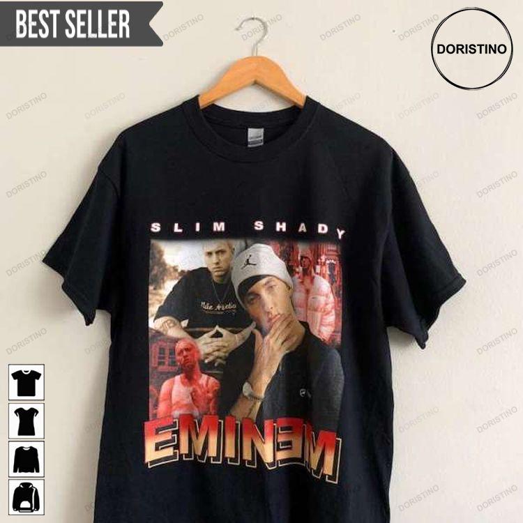Eminem Slim Shady Rapper Music Rap Doristino Tshirt Sweatshirt Hoodie