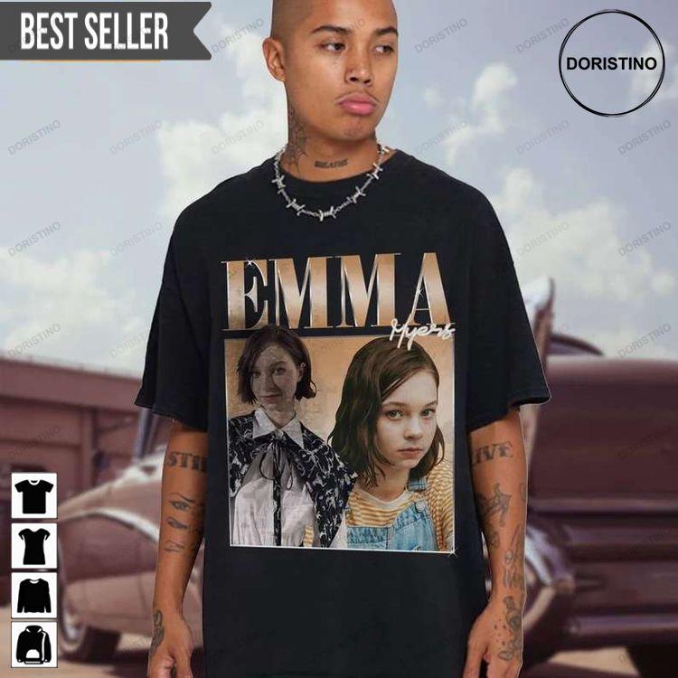 Emma Myers Special Order Wednesday Short-sleeve Doristino Hoodie Tshirt Sweatshirt