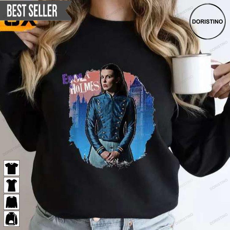 Enola Holmes 2 Movie Millie Bobby Brown Doristino Tshirt Sweatshirt Hoodie