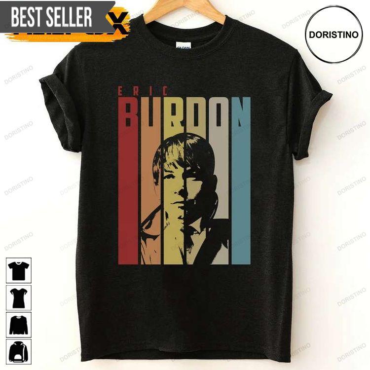 Eric Burdon Music Singer Retro Doristino Hoodie Tshirt Sweatshirt
