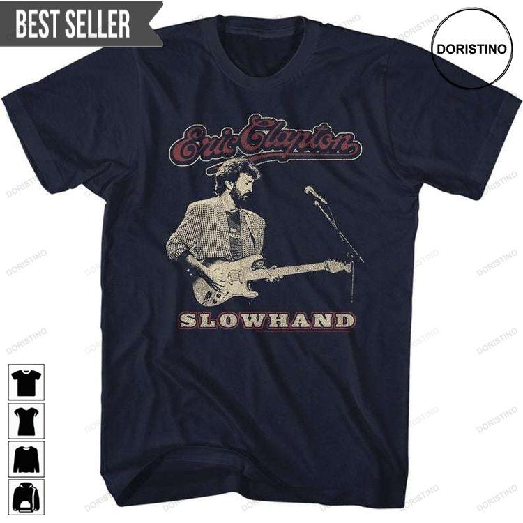 Eric Clapton Slowhand Rock And Blues Music Vintage Doristino Hoodie Tshirt Sweatshirt
