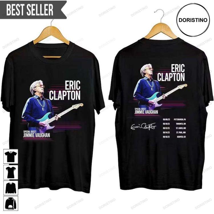 Eric Clapton Tour 2023 Adult Short-sleeve Doristino Sweatshirt Long Sleeve Hoodie