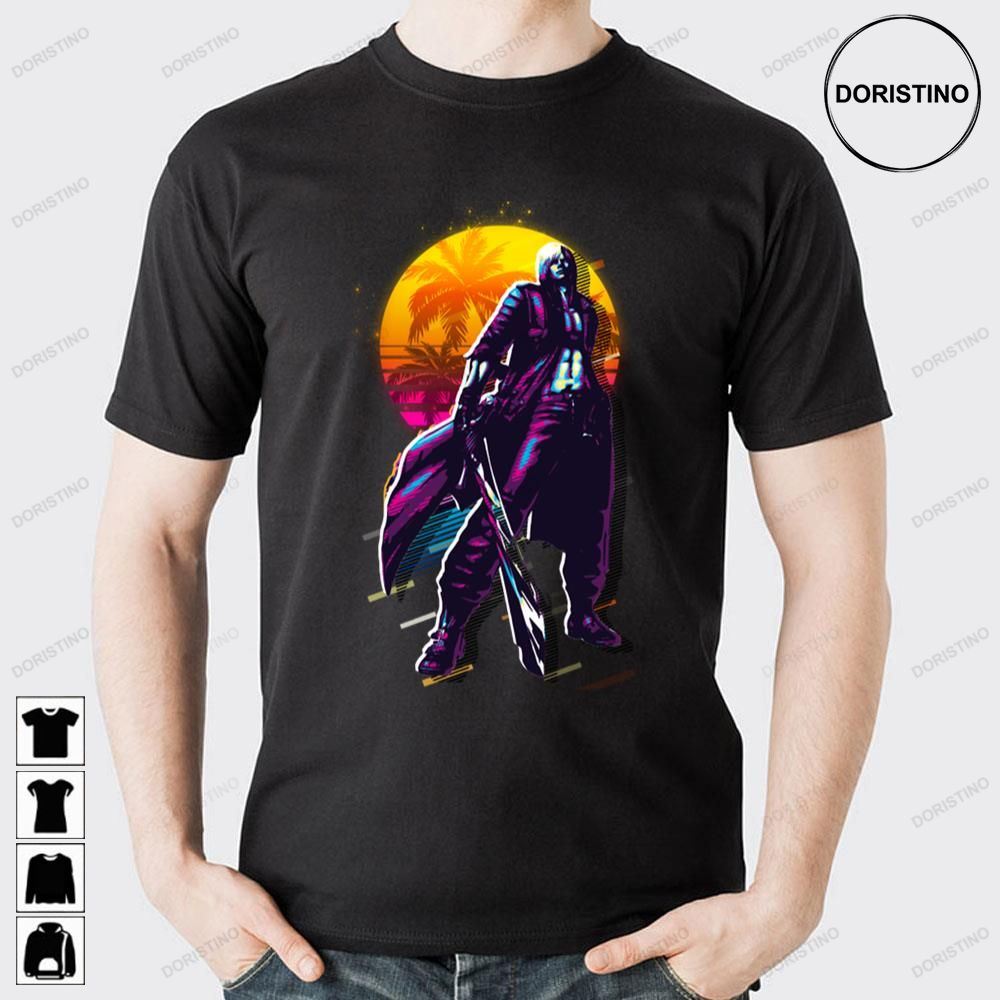 Dante 80s Retro Devil May Cry Doristino Limited Edition T-shirts