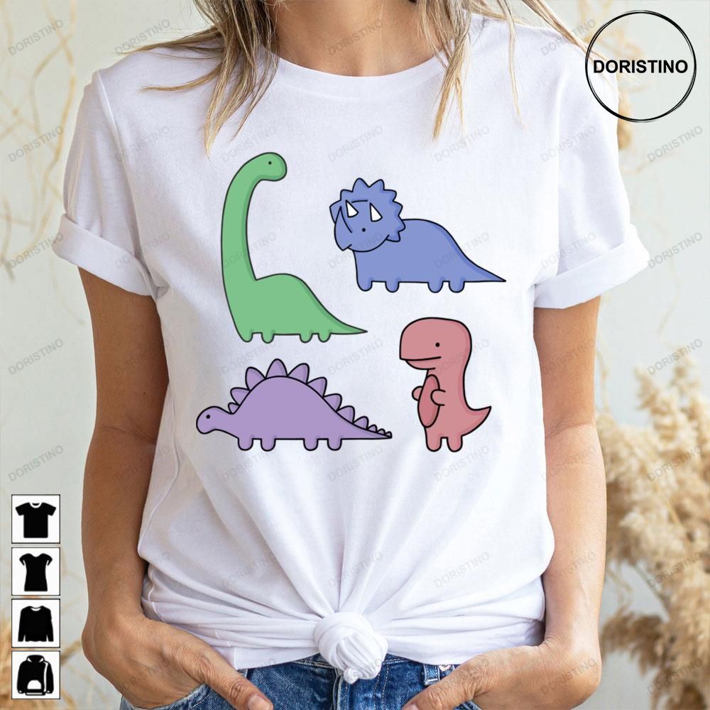Dinosaur Illustrations Doristino Awesome Shirts