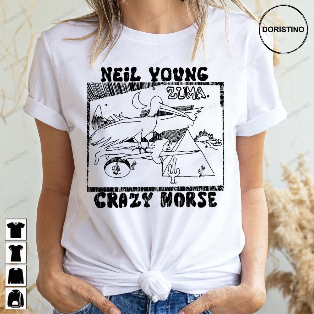 Doodles Zuma Horse Neil Young Doristino Limited Edition T-shirts