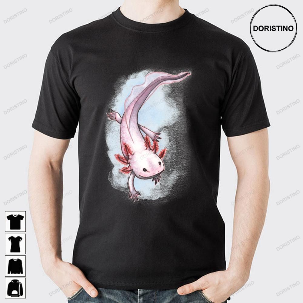 Draw Art Axolotl Doristino Awesome Shirts