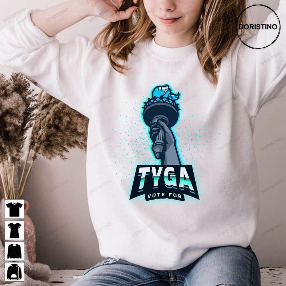 Election Icy Blue Vote For Tyga Doristino Limited Edition T-shirts Election Icy Blue Vote For Tyga Doristino Limited Edition T-shirts