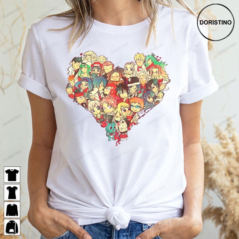 Fairies In Love Fairy Tail Doristino Limited Edition T-shirts