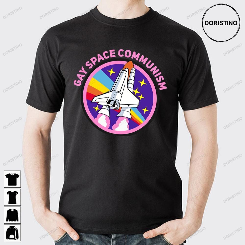 Fully Automated Gay Space Communism Antifa Leftist Doristino Limited Edition T-shirts