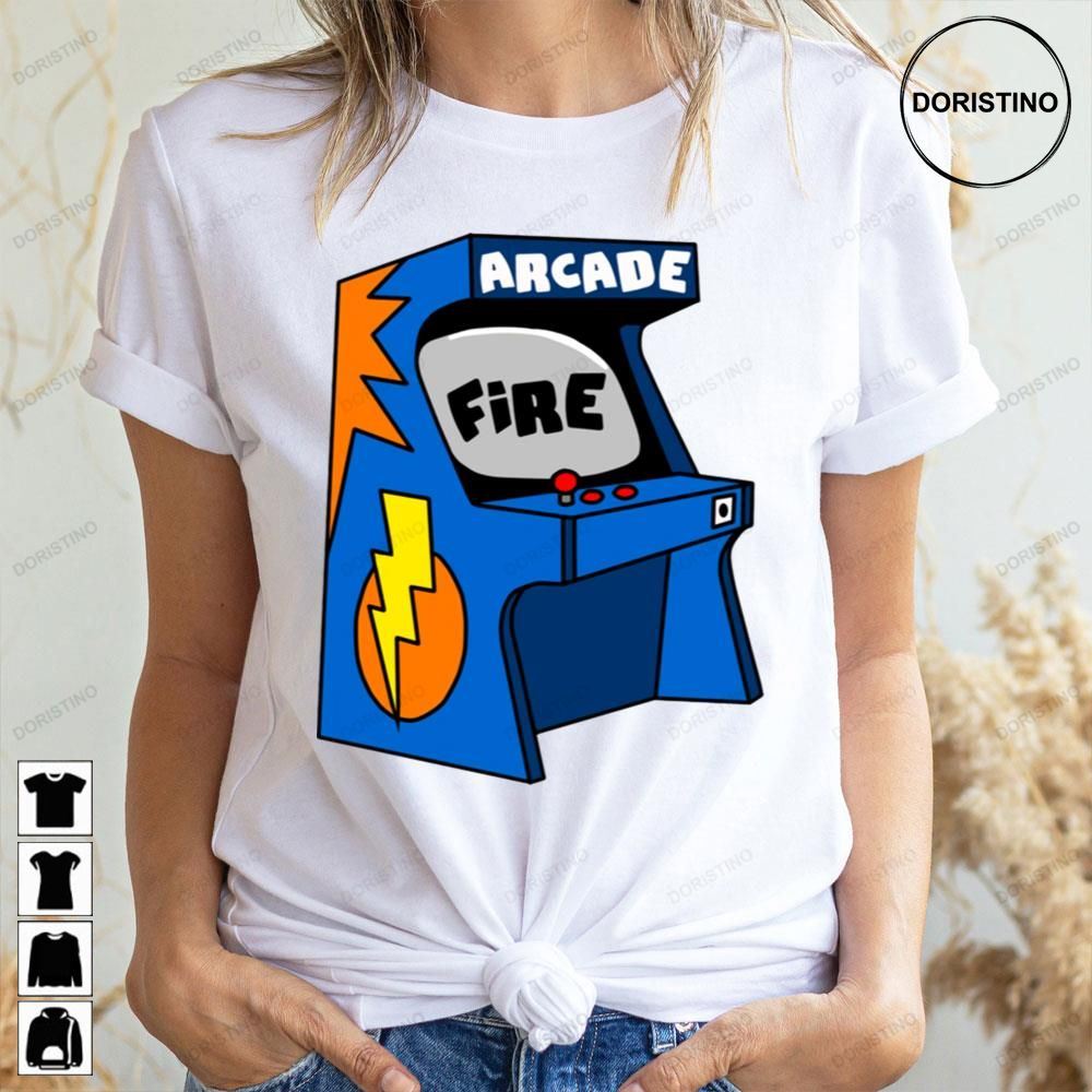 Gamers Machine Arcade Fire Doristino Limited Edition T-shirts