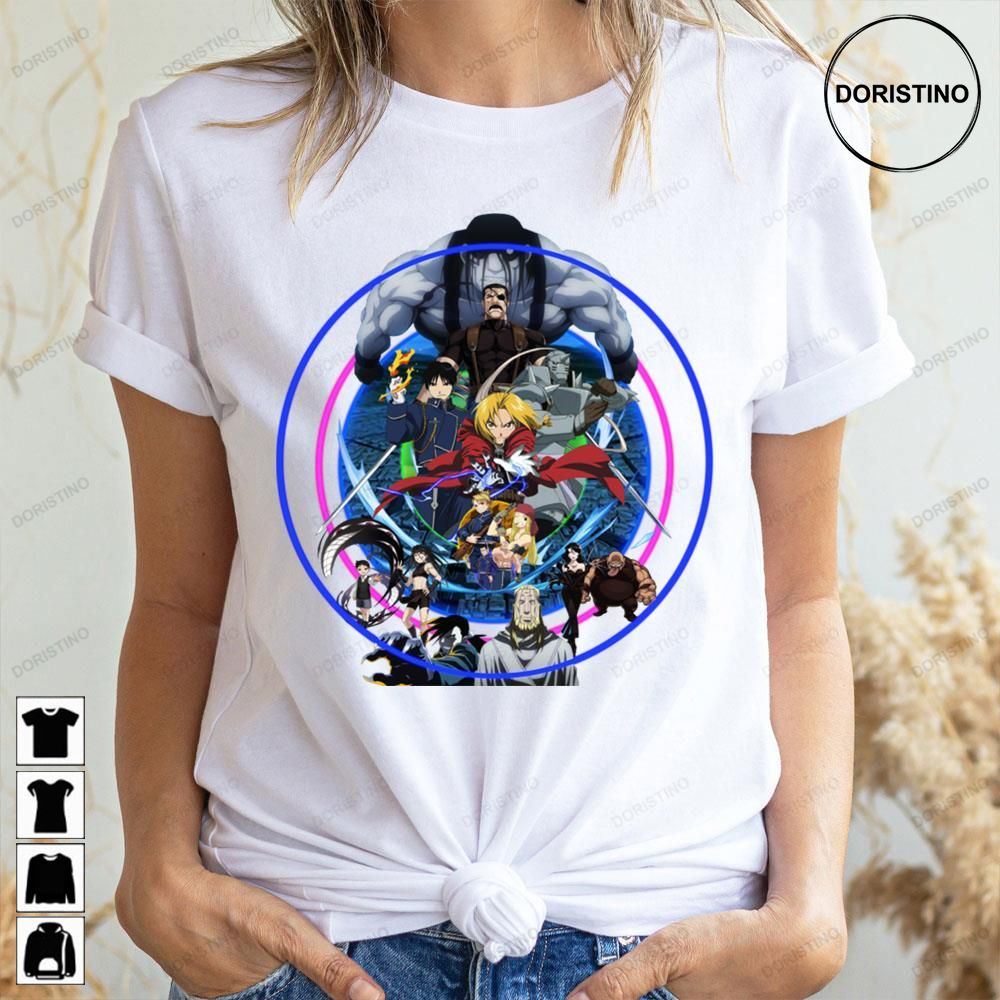 Geometrical Comp Fullmetal Alchemist Doristino Limited Edition T-shirts