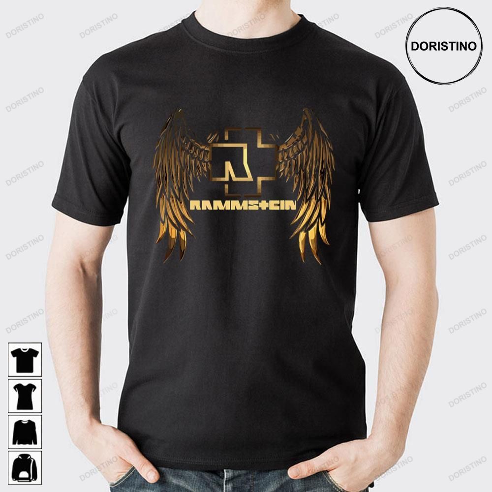 Gold Angle Rammstein Band Doristino Awesome Shirts