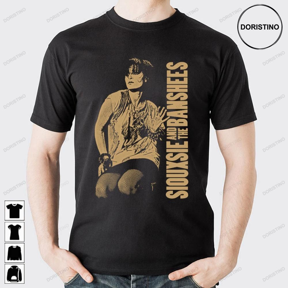 Gold Art Banshees Siouxsie And The Banshees Doristino Awesome Shirts