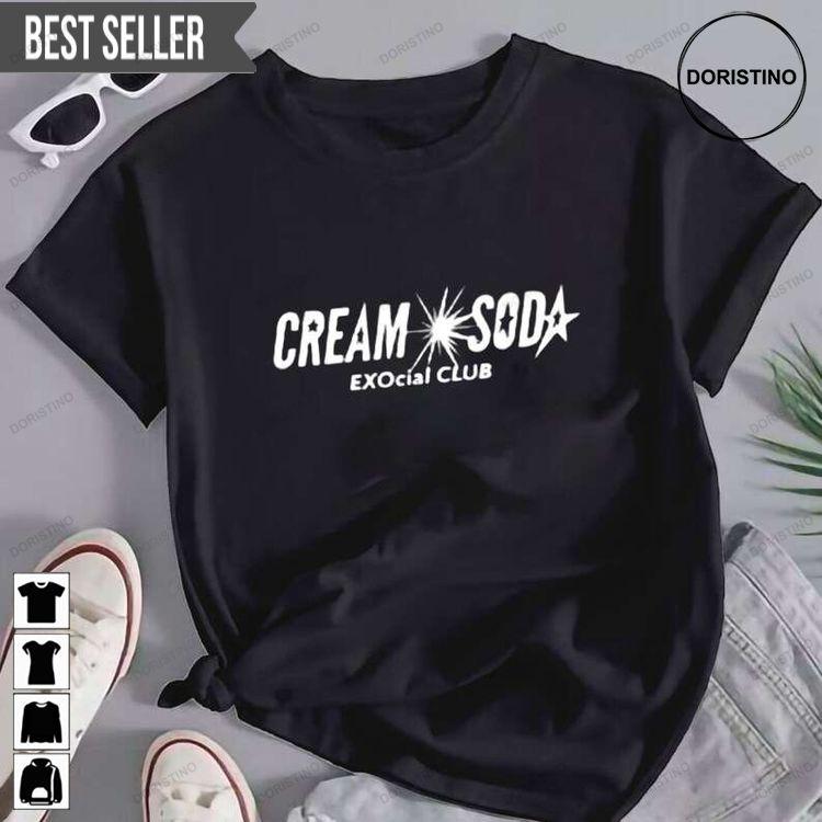Exo Cream Soda Short-sleeve Doristino Hoodie Tshirt Sweatshirt