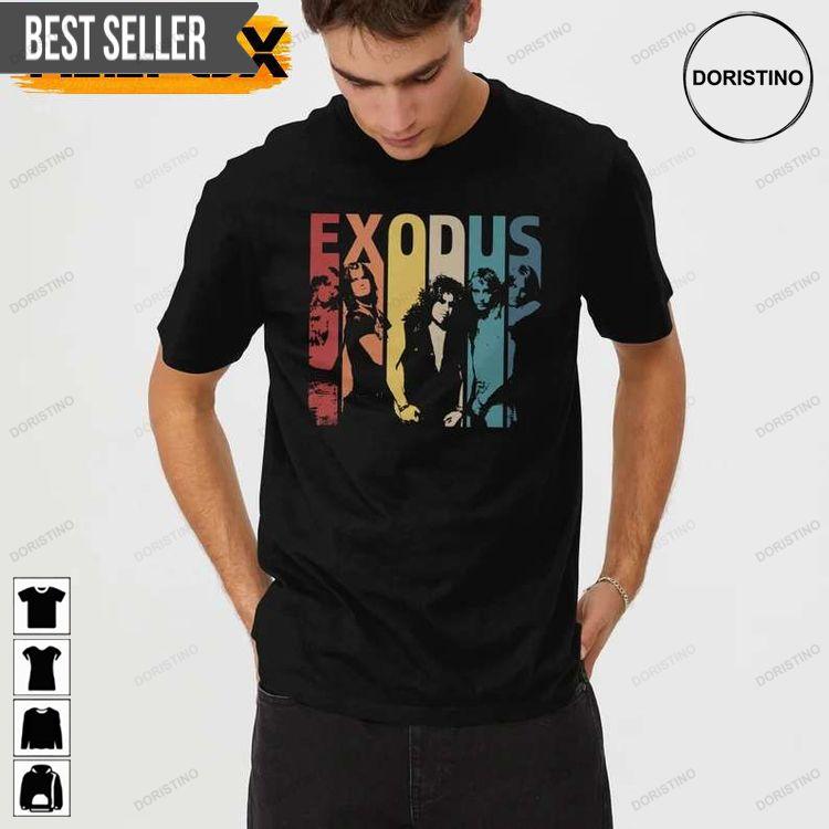 Exodus Band Vintage Retro Doristino Sweatshirt Long Sleeve Hoodie