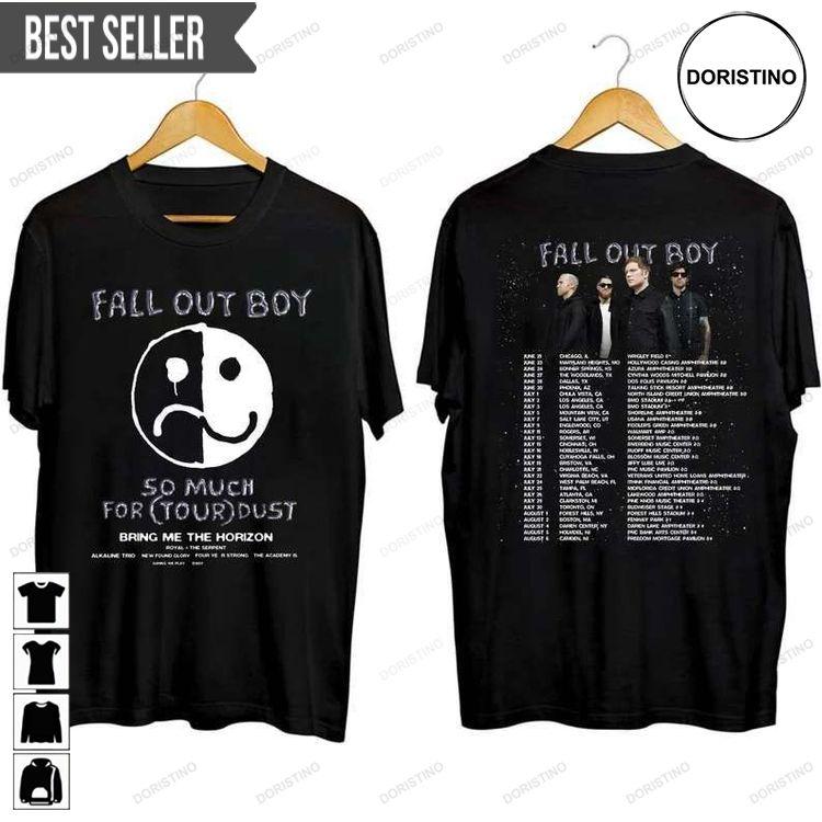 Fall Out Boy 2023 Tour Band Concert Short-sleeve Doristino Sweatshirt Long Sleeve Hoodie