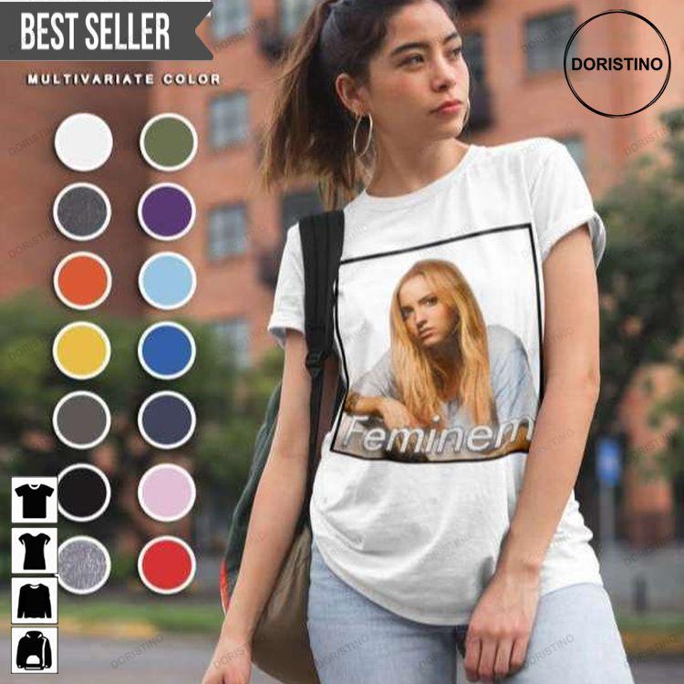 Feminem Eminnem Meme Graphic Doristino Sweatshirt Long Sleeve Hoodie