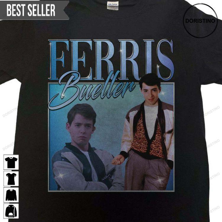 Ferris Bueller Movie Vintage Unisex Doristino Sweatshirt Long Sleeve Hoodie