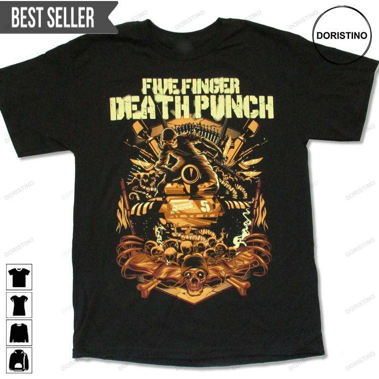 Five Finger Death Punch No Sudden Movement Doristino Sweatshirt Long Sleeve Hoodie