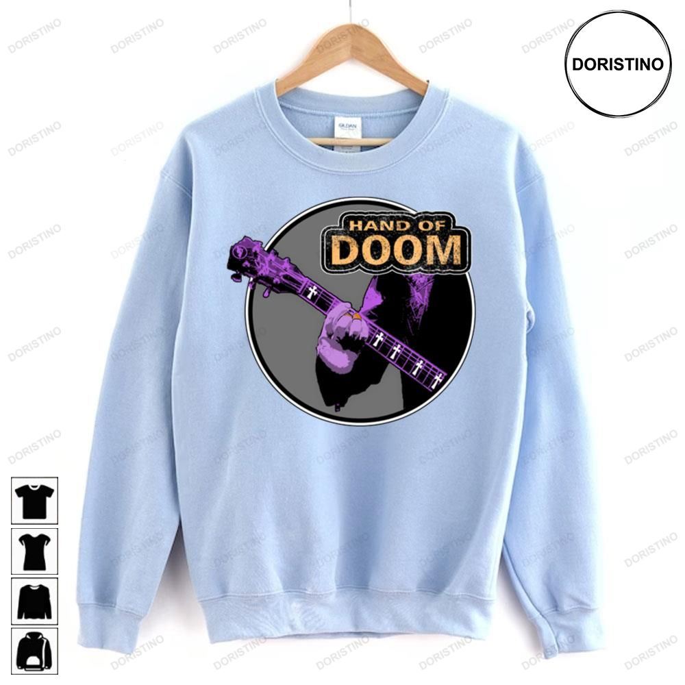 Hand Of Doom Guitar Player Doristino Limited Edition T-shirts