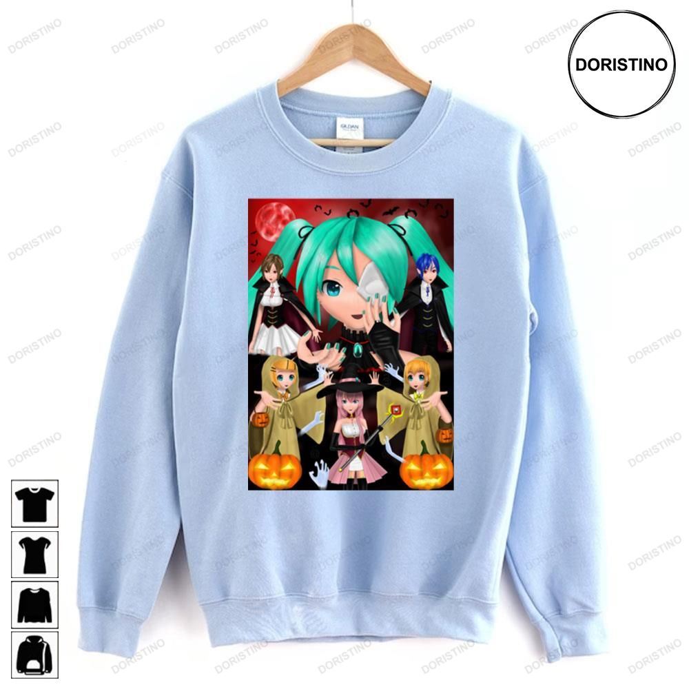 Hatsune Miku Halloween Vocaloid Doristino Awesome Shirts