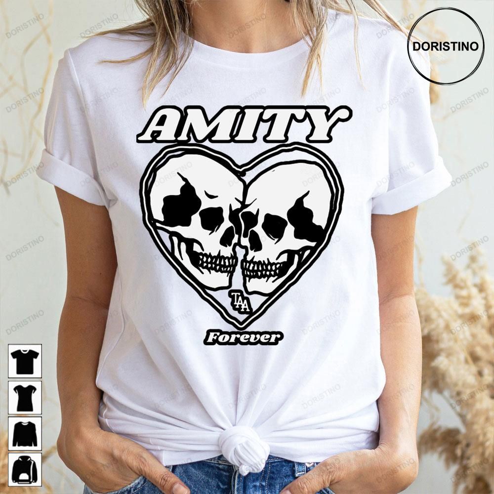 Heart Skull Forever In Love The Amity Affliction Doristino Awesome Shirts