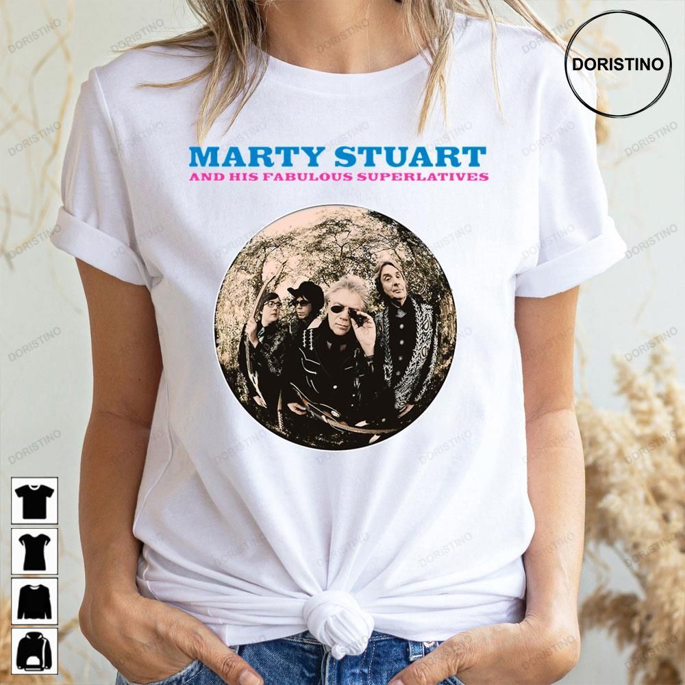 His Fabulous Superlatives Marty Stuart Doristino Limited Edition T-shirts