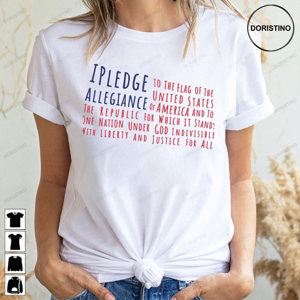 I Pledge Allegiance Logo Doristino Trending Style