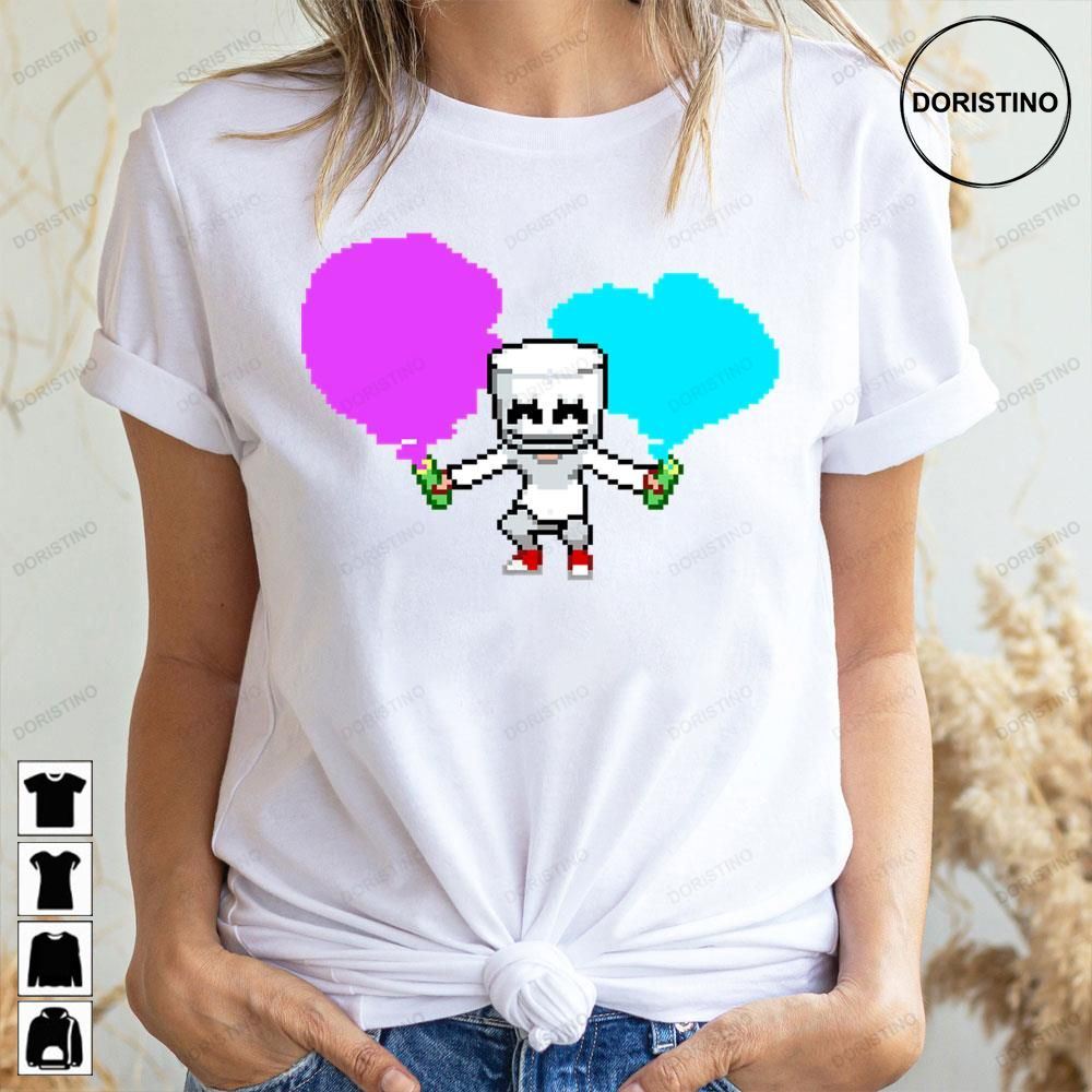 Illustration Art Marshmello Doristino Limited Edition T-shirts