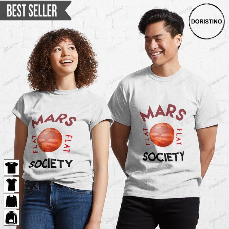 Flat Mars Society Good Quality Cotton Doristino Hoodie Tshirt Sweatshirt