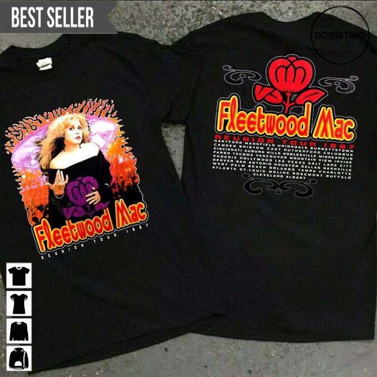 Fleetwood Mac Reunion Tour 1997 Doristino Sweatshirt Long Sleeve Hoodie