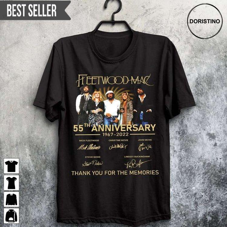 Fleetwood Mac Rock Band 55th Anniversary 2022 Doristino Sweatshirt Long Sleeve Hoodie