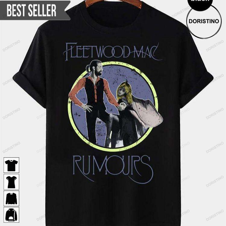 Fleetwood Mac Rumours Rock Band Retro Doristino Hoodie Tshirt Sweatshirt