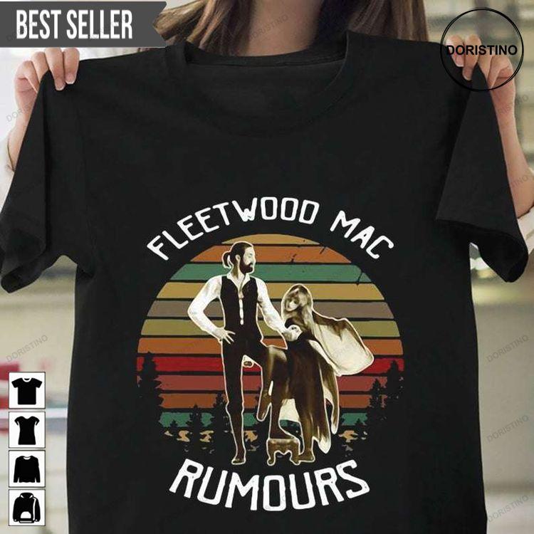 Fleetwood Mac Rumours Vintage Doristino Tshirt Sweatshirt Hoodie