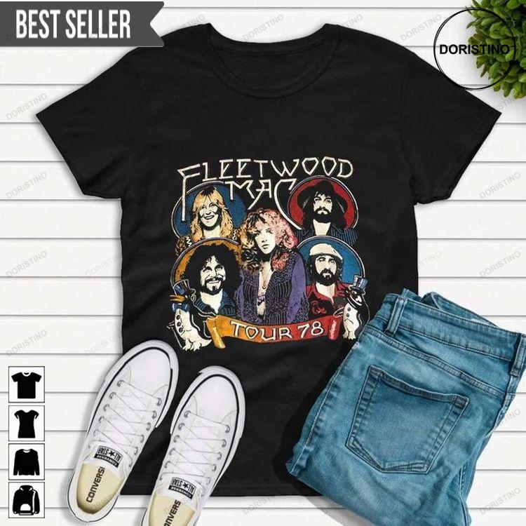 Fleetwood Mac Tour 1978 Band Music Doristino Hoodie Tshirt Sweatshirt