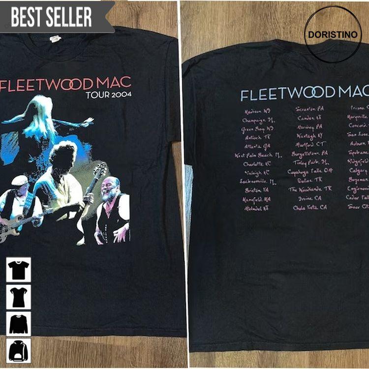 Fleetwood Mac Tour 2004 Short-sleeve Doristino Tshirt Sweatshirt Hoodie