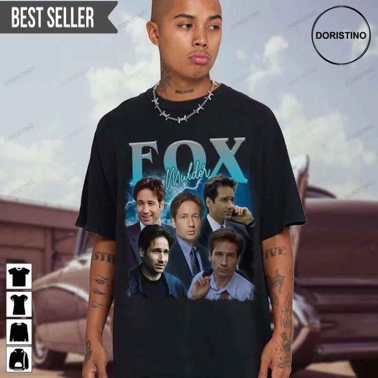 Fox Mulder The X-files Movie Short Sleeve Doristino Sweatshirt Long Sleeve Hoodie