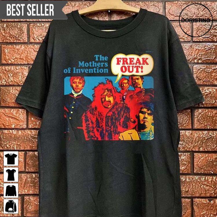 Frank Zappa And The Mothers Of Invention Freak Out Short-sleeve Doristino Hoodie Tshirt Sweatshirt