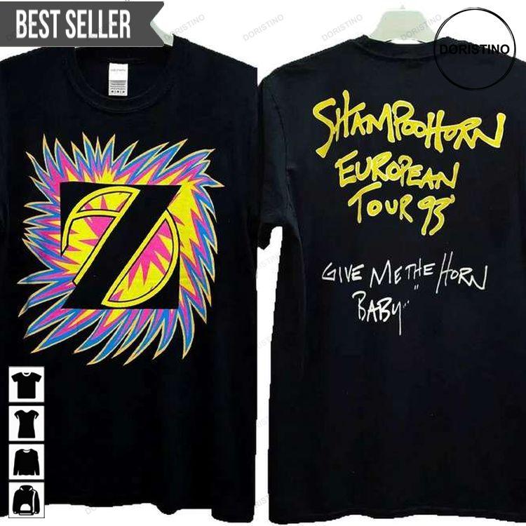Frank Zappa Shampoohorn Euro Concert 1995 Short-sleeve Doristino Tshirt Sweatshirt Hoodie
